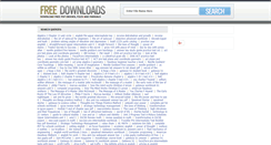 Desktop Screenshot of freedownloadsff.com